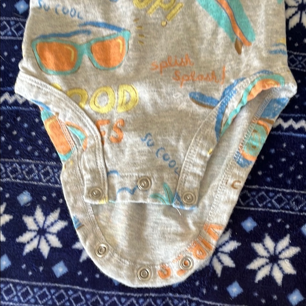 Carter’s Surf's Up Kids One Piece Bodysuit - Picture 3 of 4